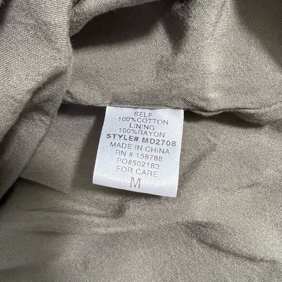 Mable Tiered Ruffle Sleeveless Mini Dress In Dusty Sage - Picture 5 of 10